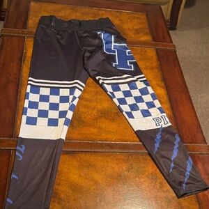 Victoria's Secret Black and Blue Leggings